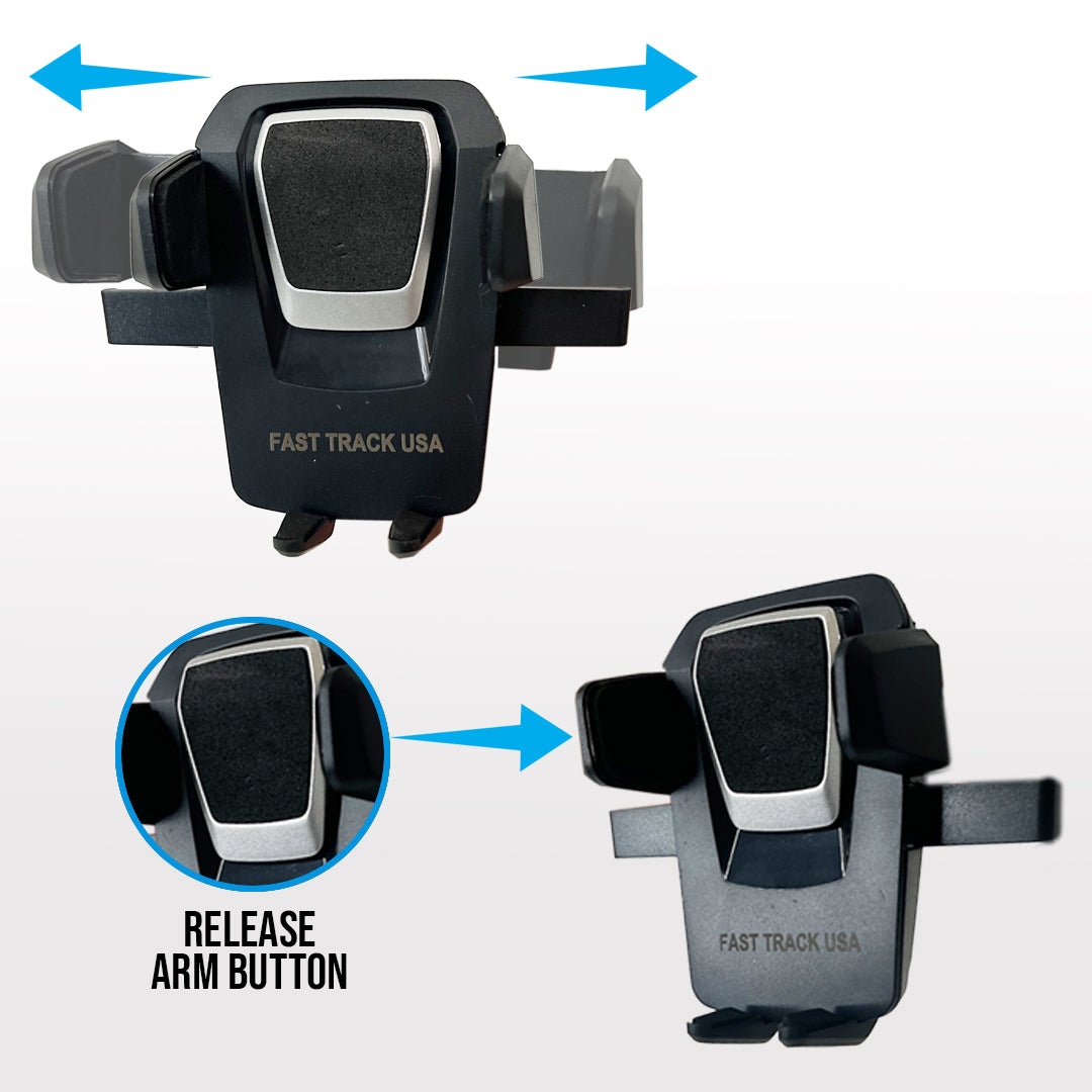 Car Phone Mount Holder One Touch Adjustable Long Neck-3