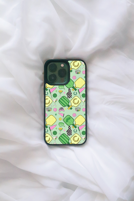 Fun & Games Pickleball iPhone Case-0